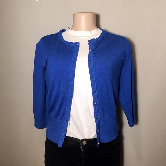 Premise Sweaters - NWT Premise Studio Blue Cardigan - B7